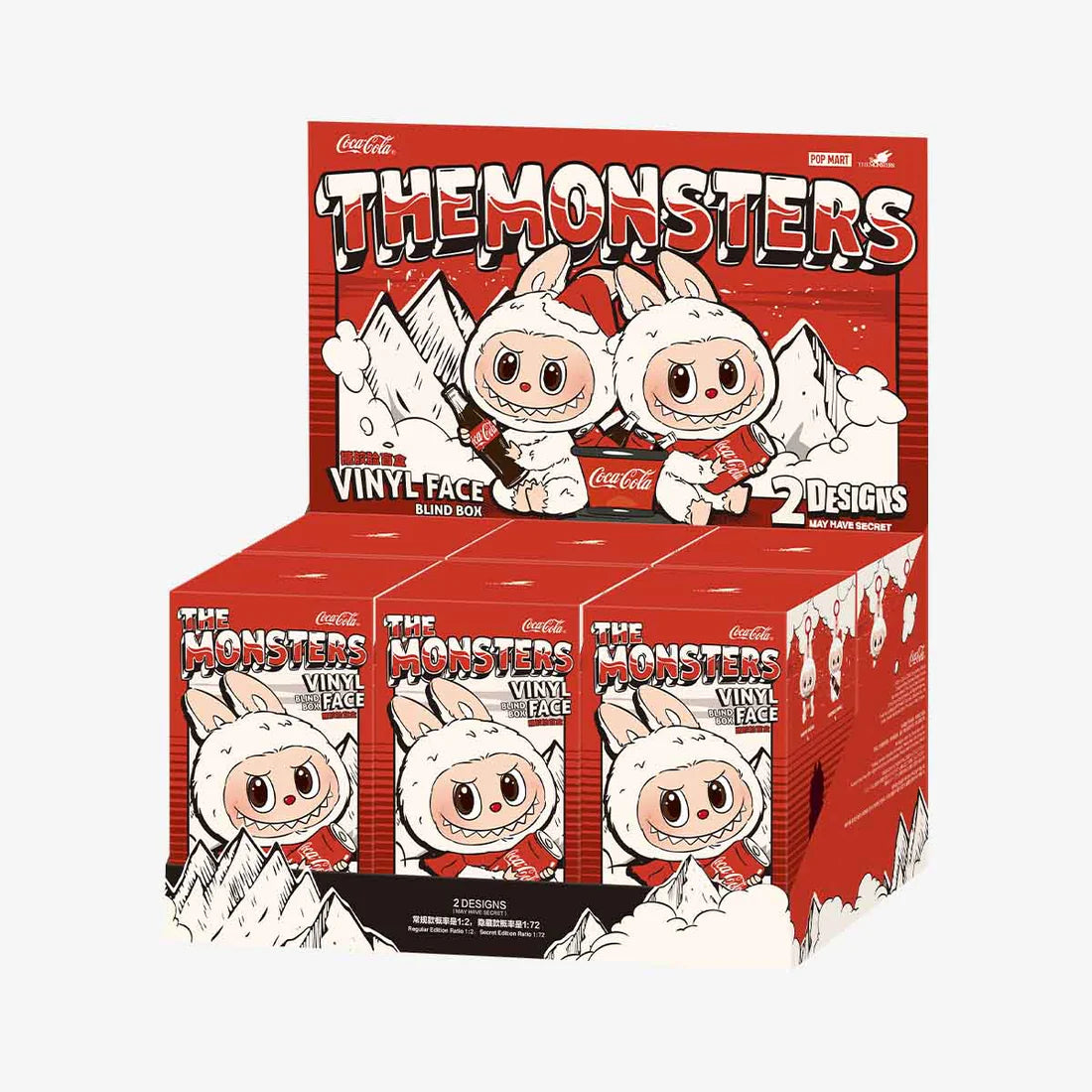 Labubu Coca Cola Series Vinyl Face Single Blind Box