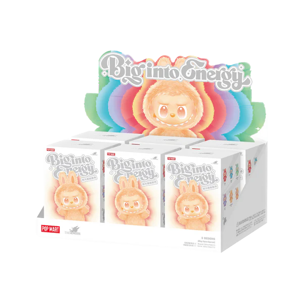 Labubu Big Into Energy – Happiness (Orange)